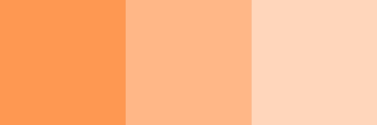 orange gradient colours